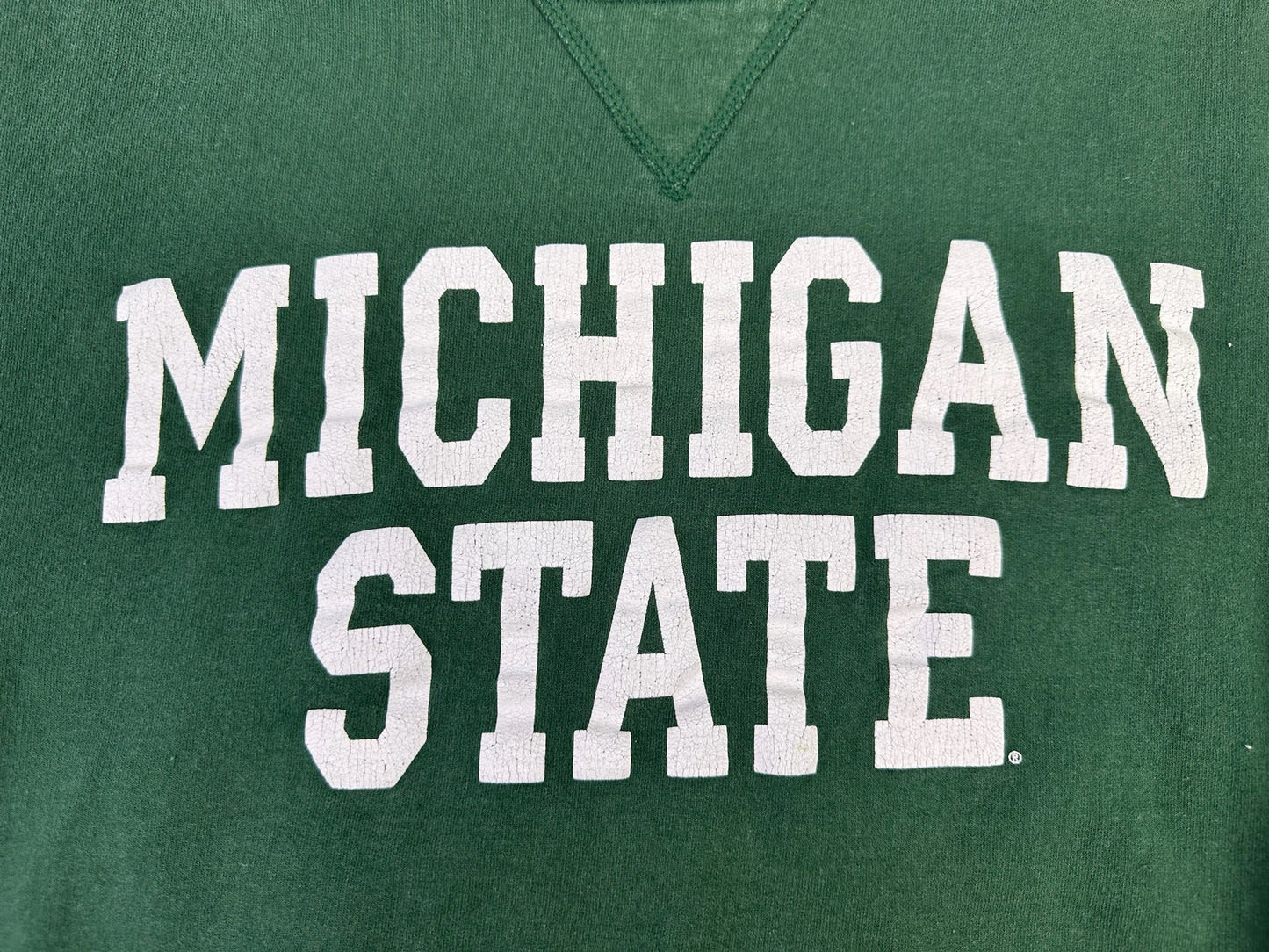 Michigan State Script Crewneck