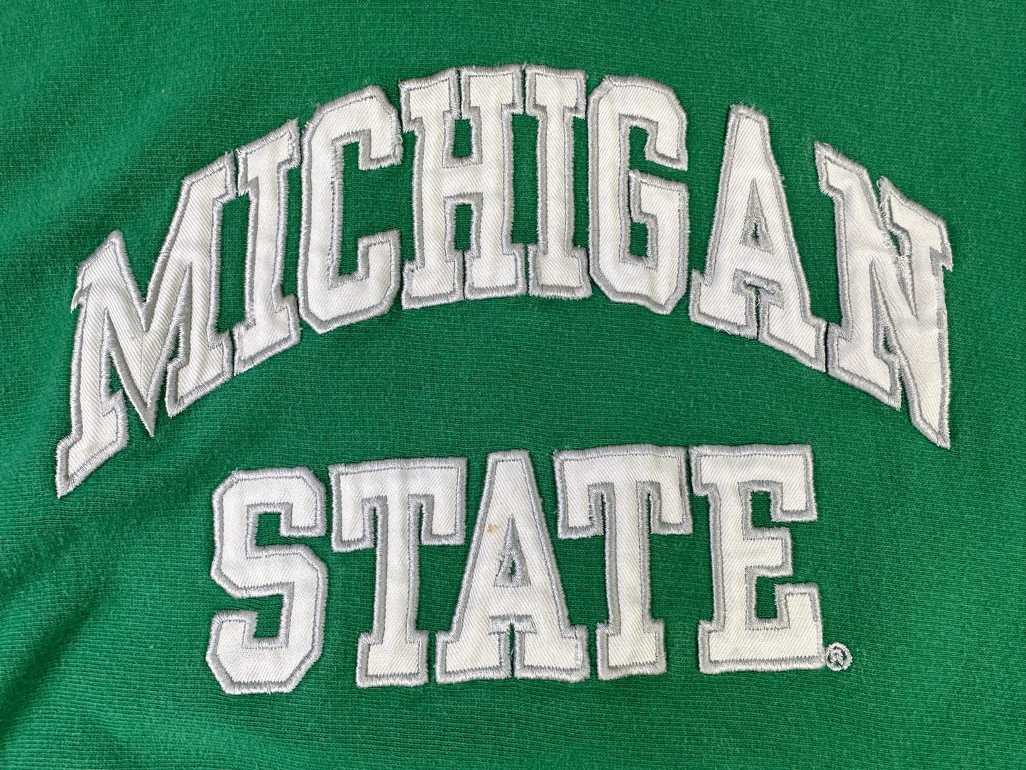 Michigan State Embroidered Sweatshirt