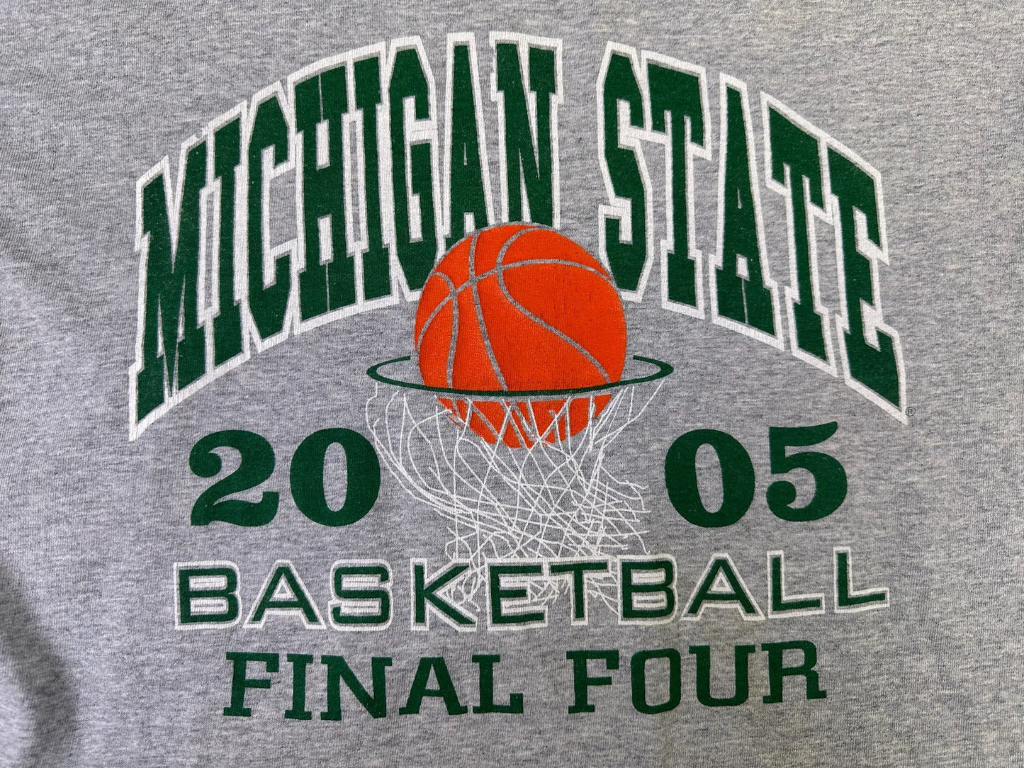 msu basketball 2005 final four t-shirt