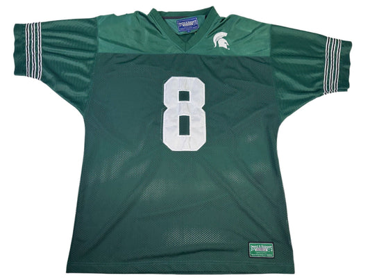 Michigan State Embroidered Footbal Jersey