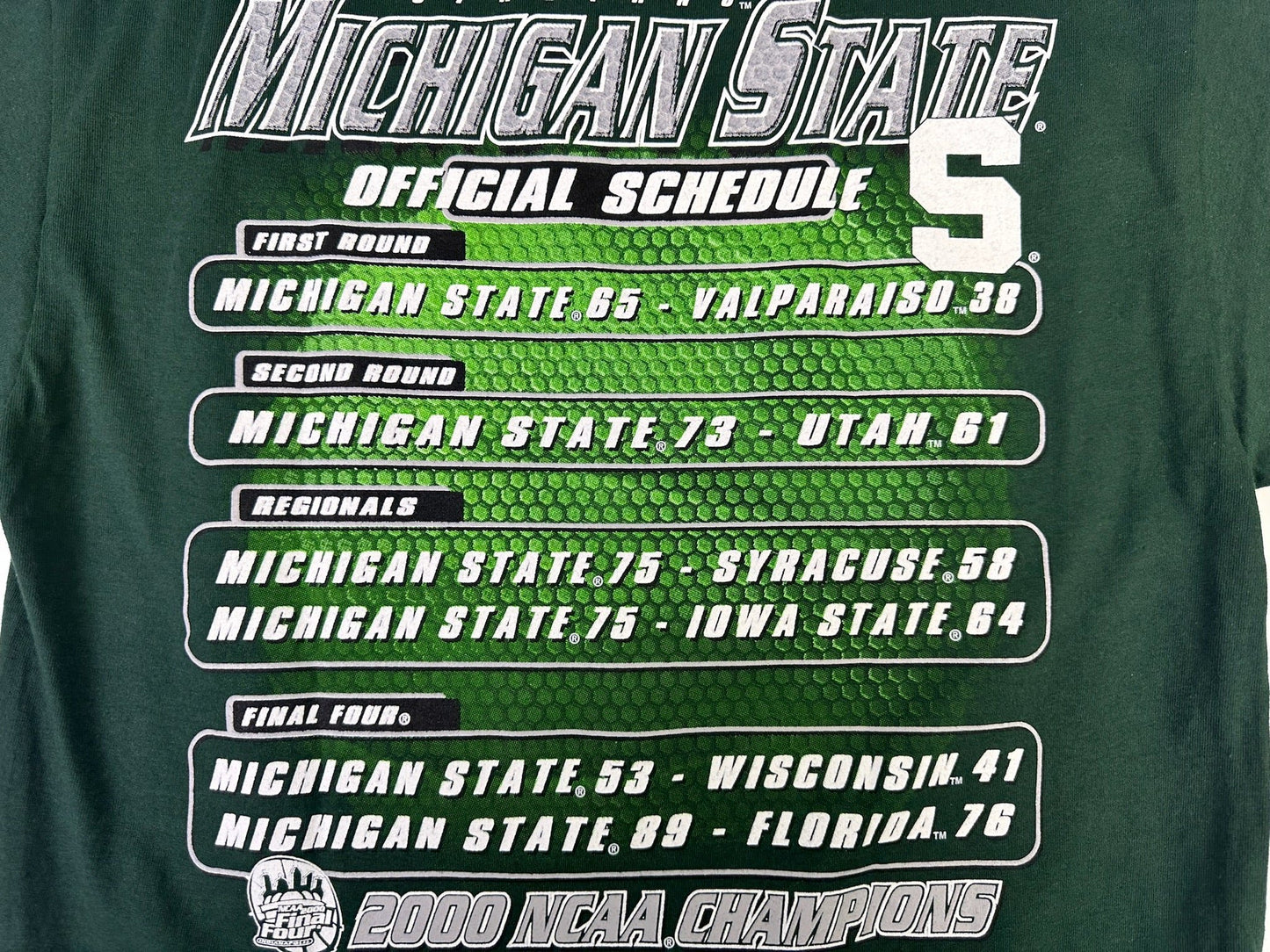 Michigan State 2000 National Championship T-Shirt