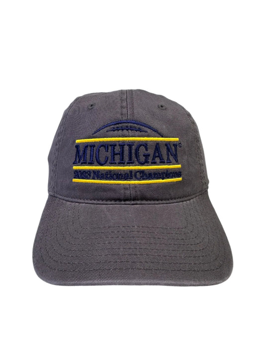 Michigan 2023 National Champs Strapback Hat