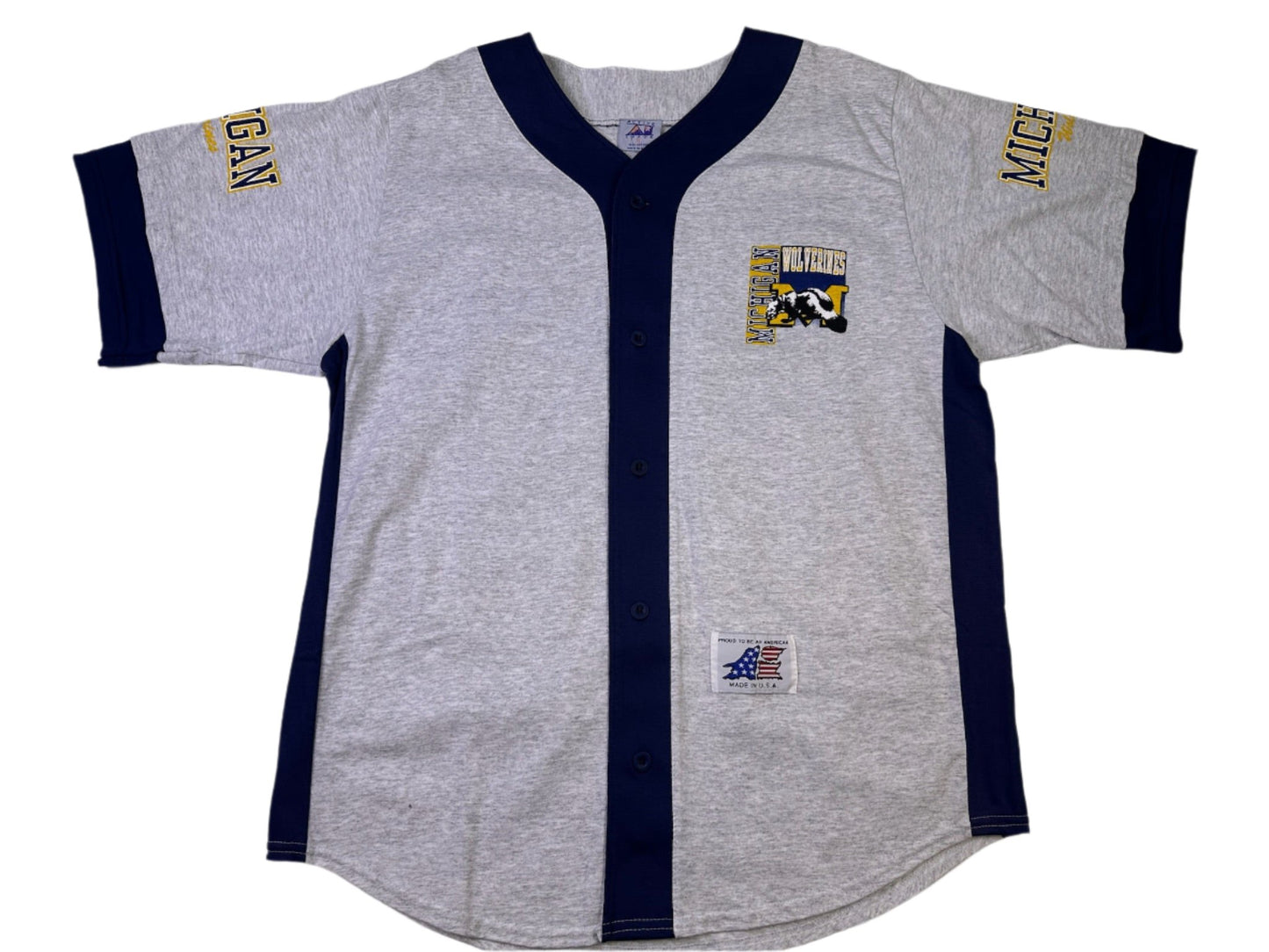 Michigan Cloth Baseball Jersey