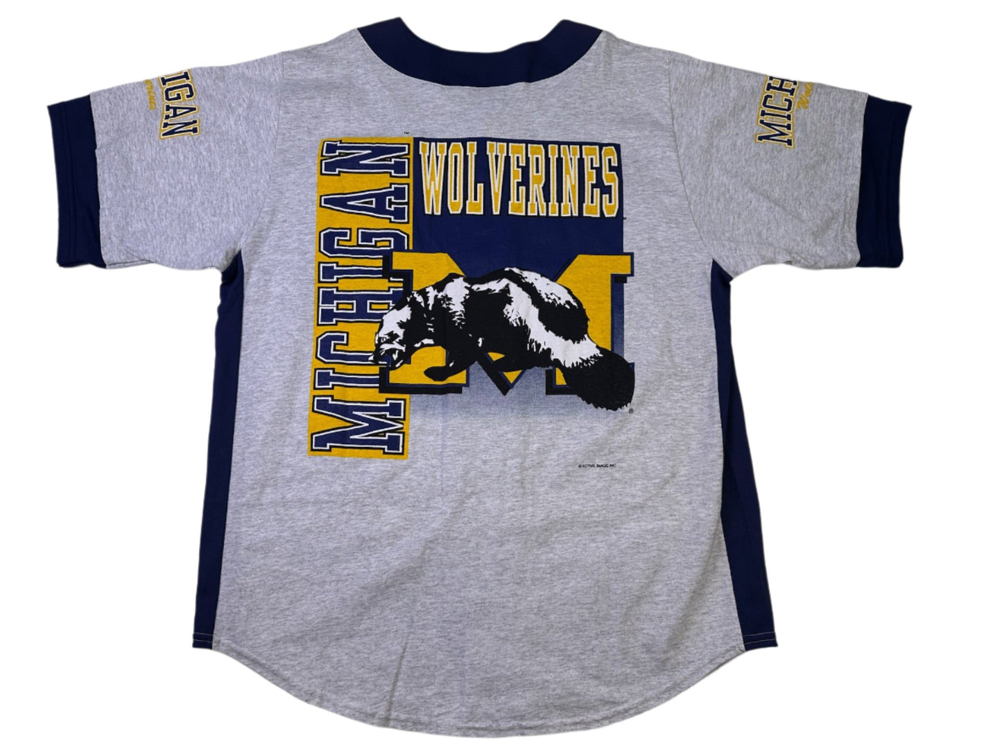 Michigan Cloth Baseball Jersey