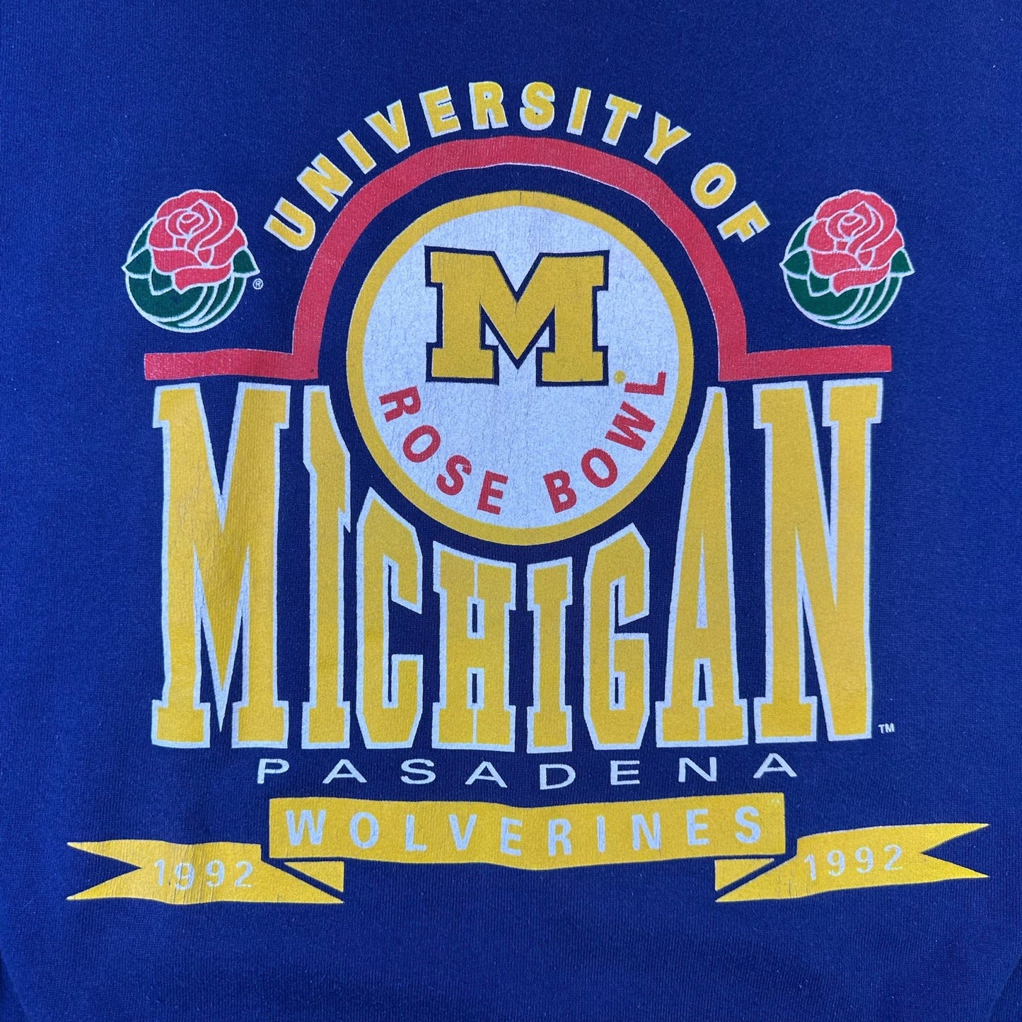 Michigan 1992 Rose Bowl Crewneck