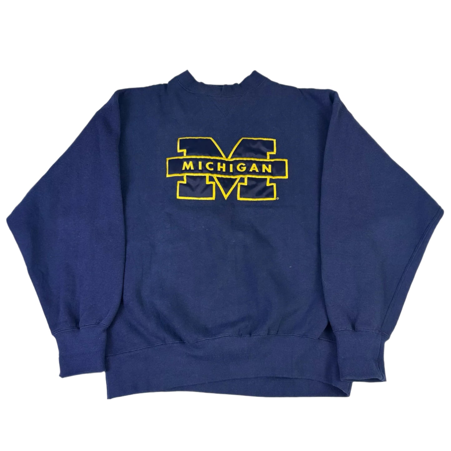 Michigan Embroidered Crewneck