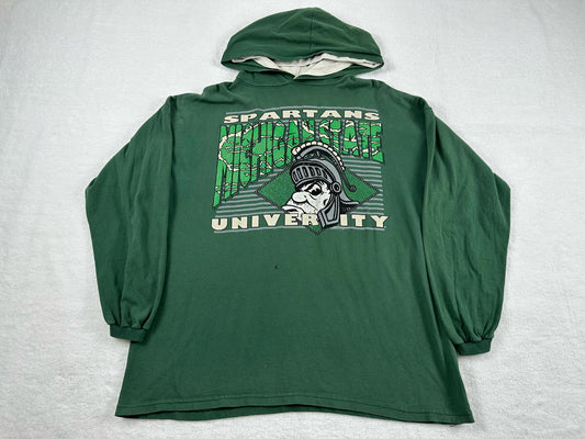 Michigan State Hooded Long-Sleeve T-Shirt