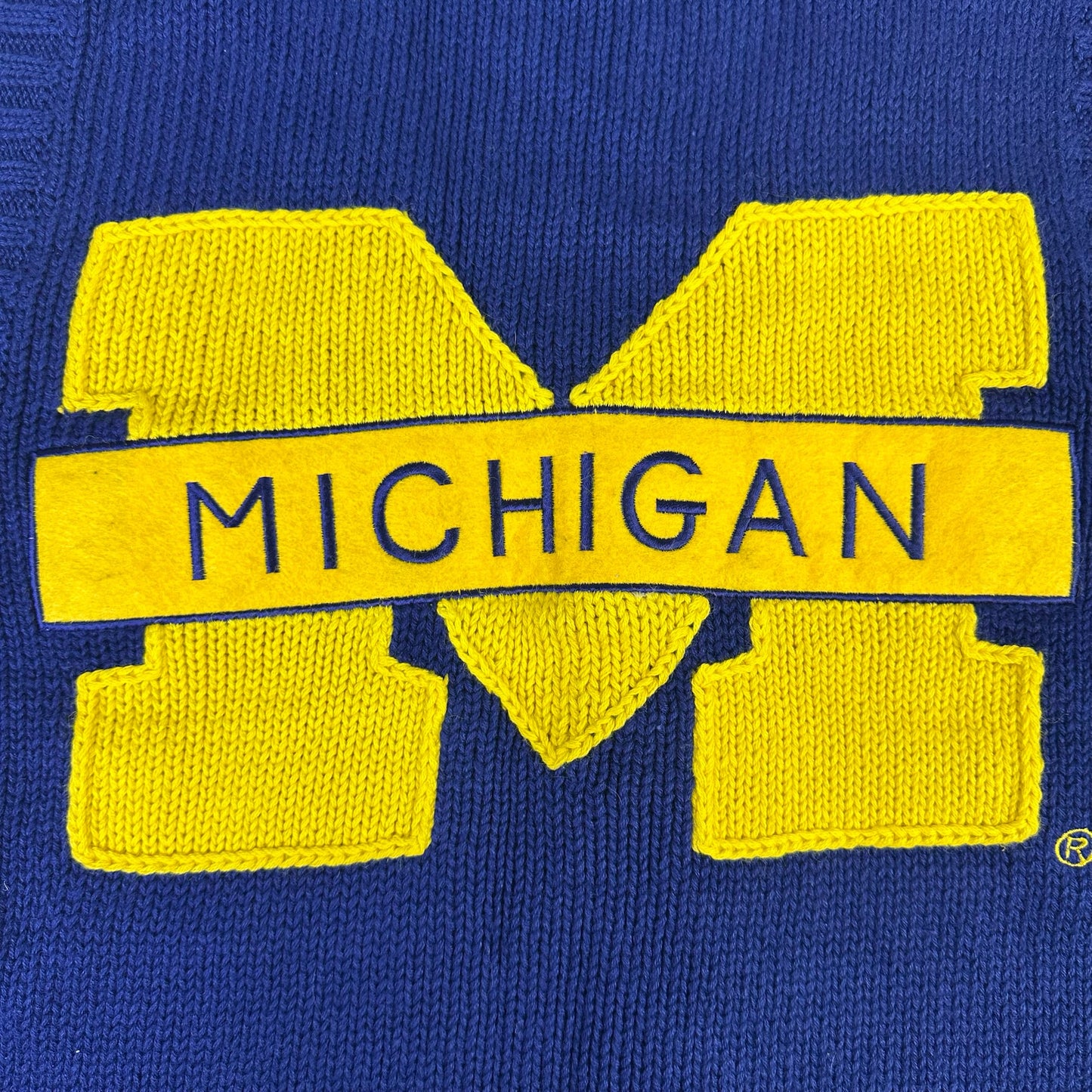 Michigan Knit Sweater Vest