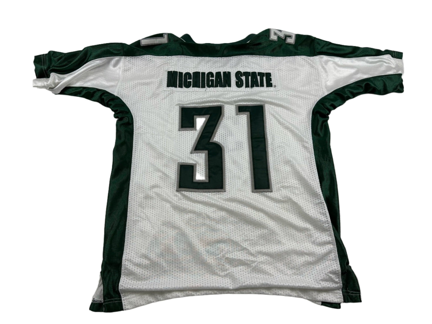 Michigan State Lined Football Jersey