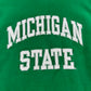 Michigan State Embroidered Crewneck