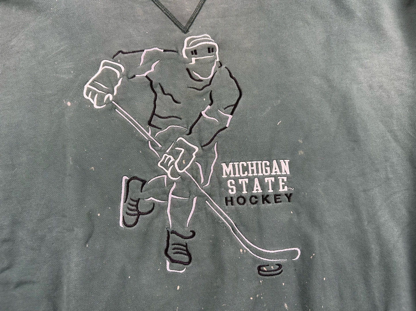 Michigan State Hockey Crewneck