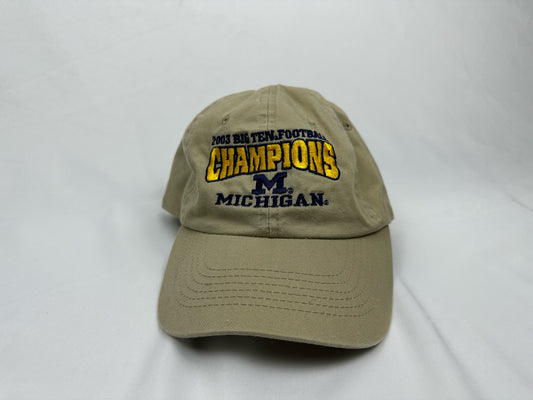 Michigan 2003 Big Ten Champions Hat