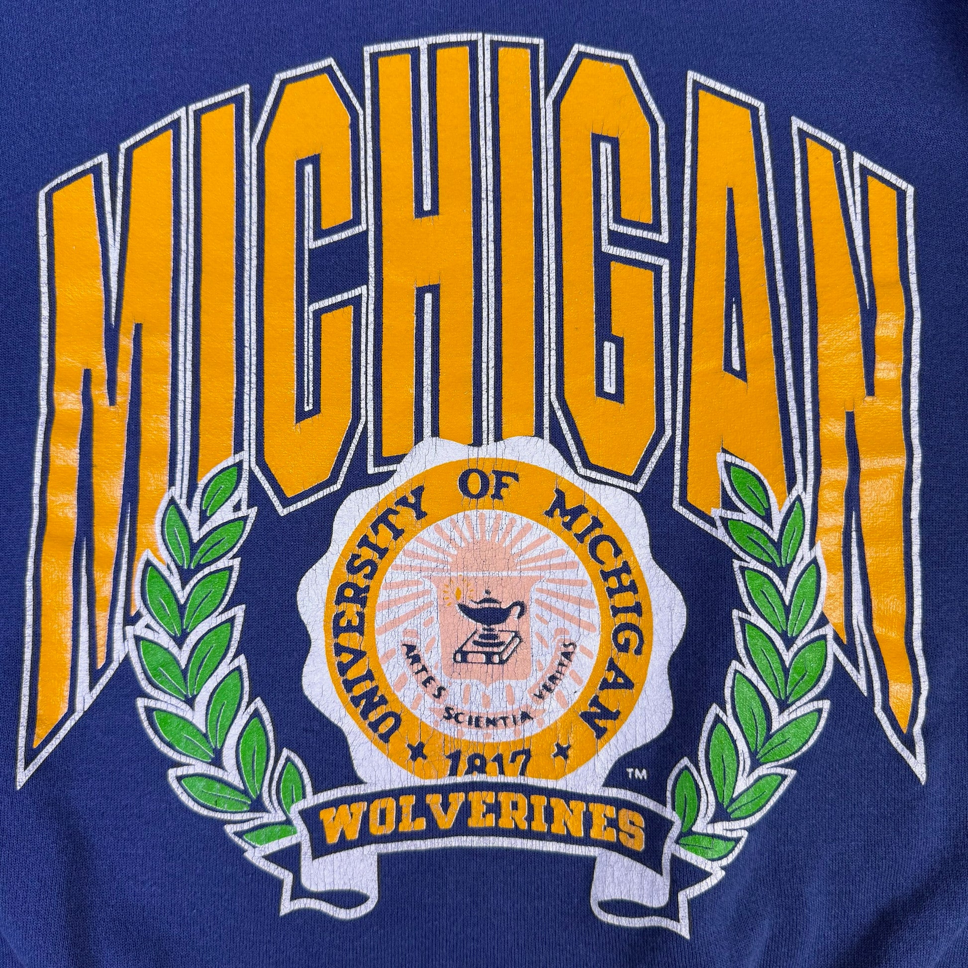 vintage michigan sweatshirt