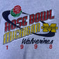 vintage michigan 1998 rose bowl sweatshirt