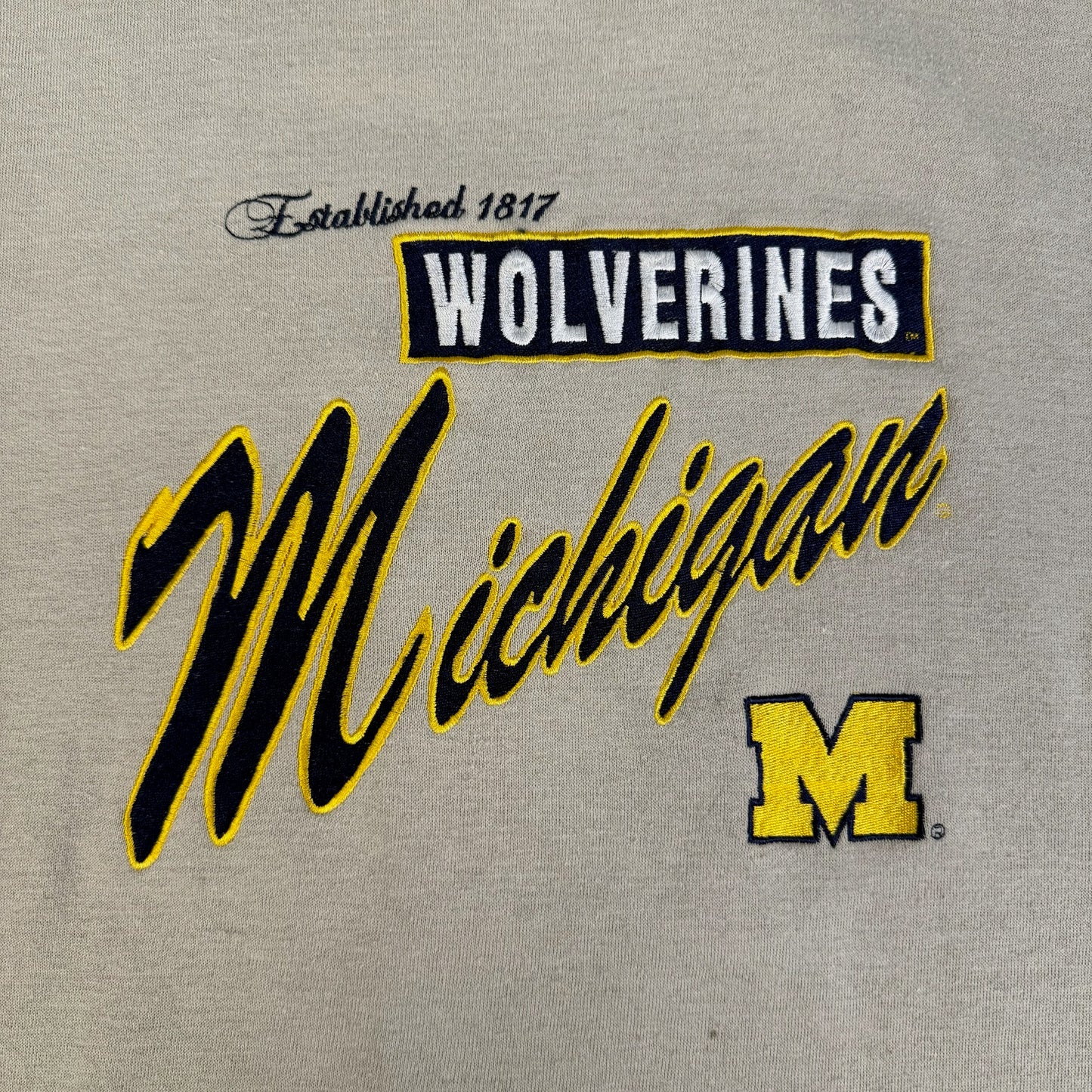 vintage michigan sweatshirt