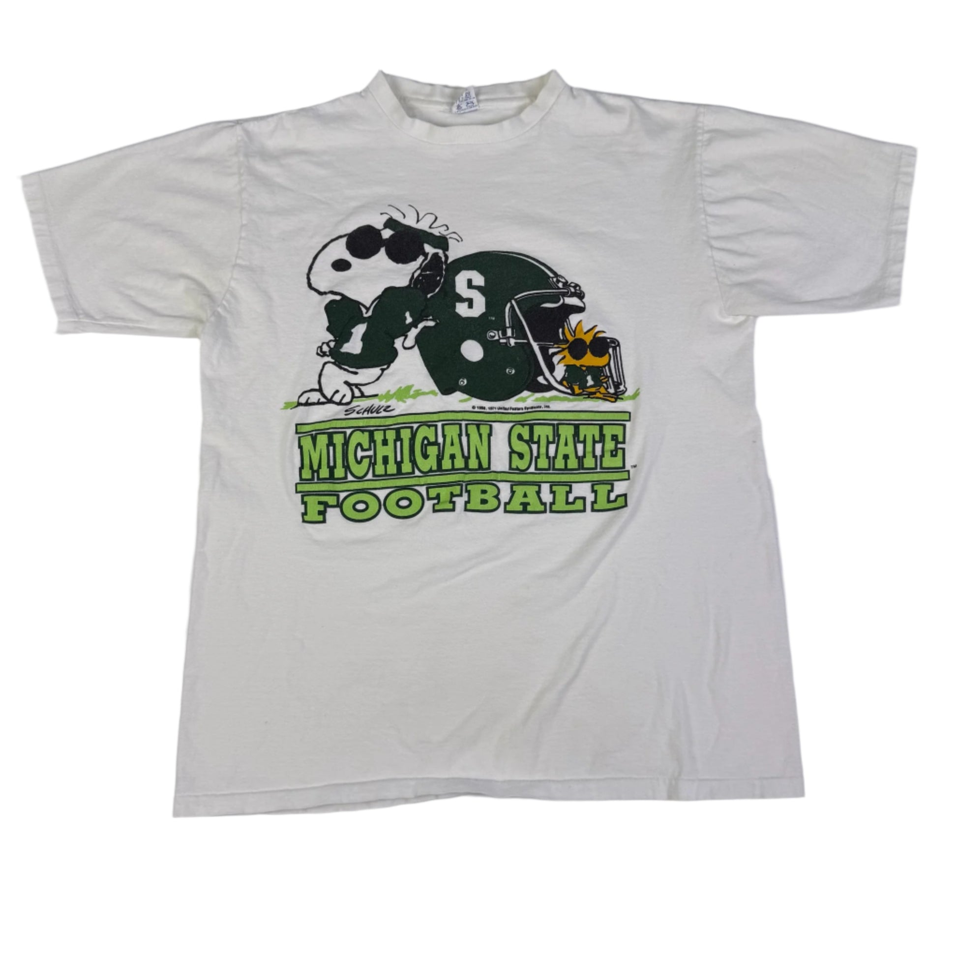 vintage msu snoopy t-shirt