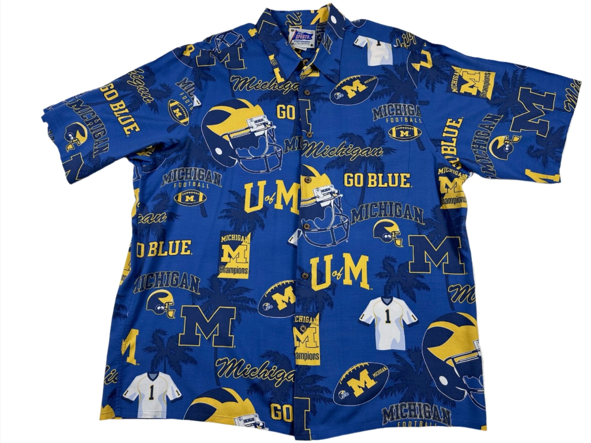 Michigan Hawaiian Polo Shirt – University Vintage, LLC