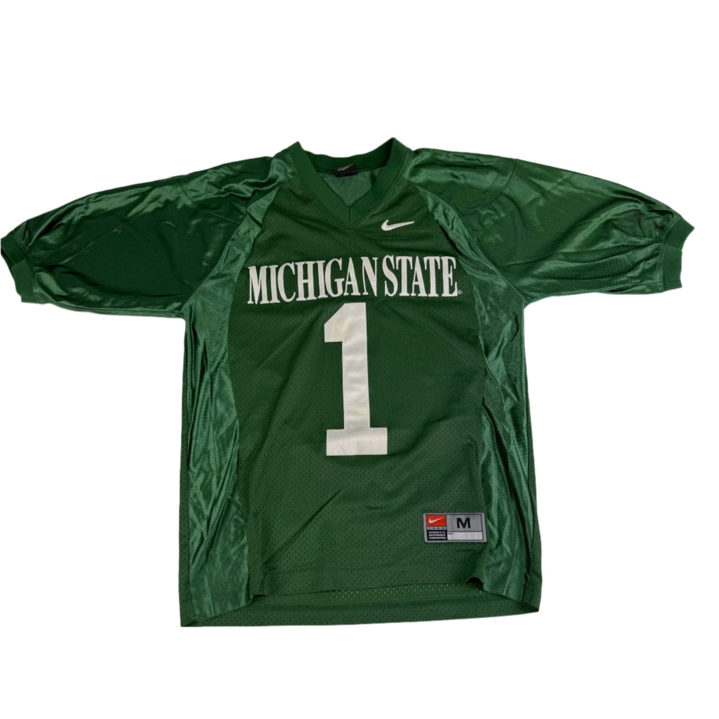 Michigan State Embroidered Football Jersey