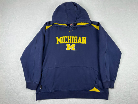 Michigan Embroidered Swoosh Sweatshirt