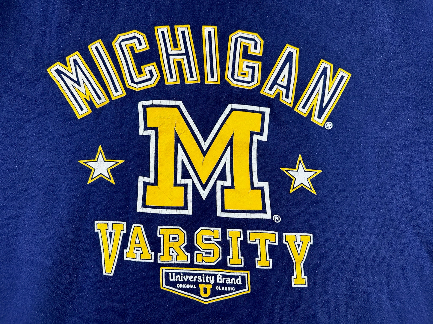Michigan Color Block Sweatshirt