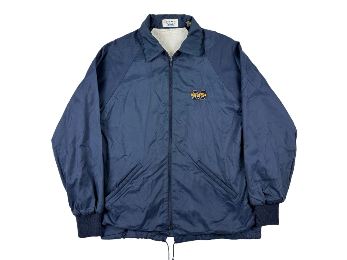 Michigan Zip Up Windbreaker