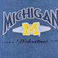 Michigan Embroidered Crewneck
