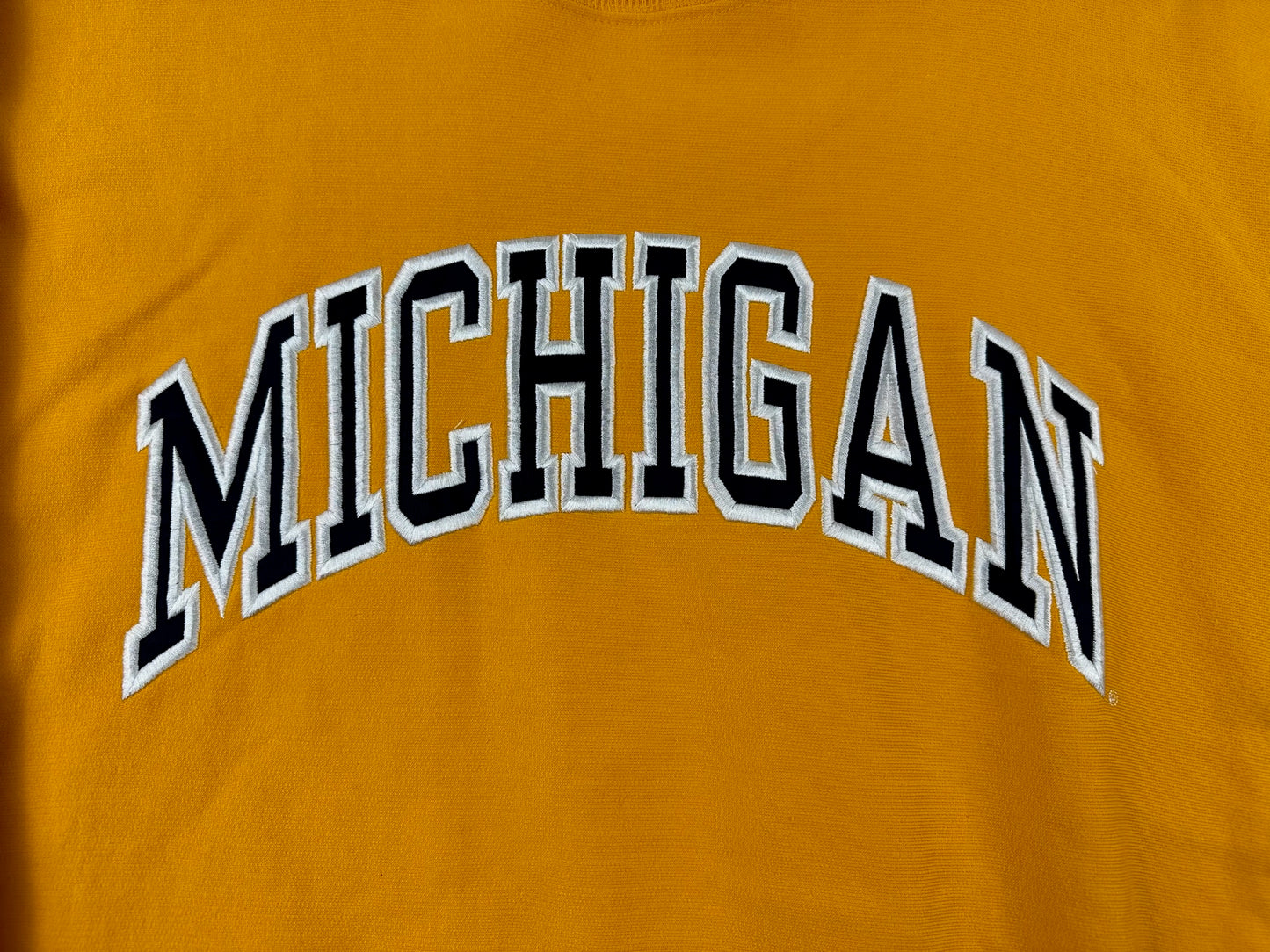 Michigan Classic Embroidered Crewneck
