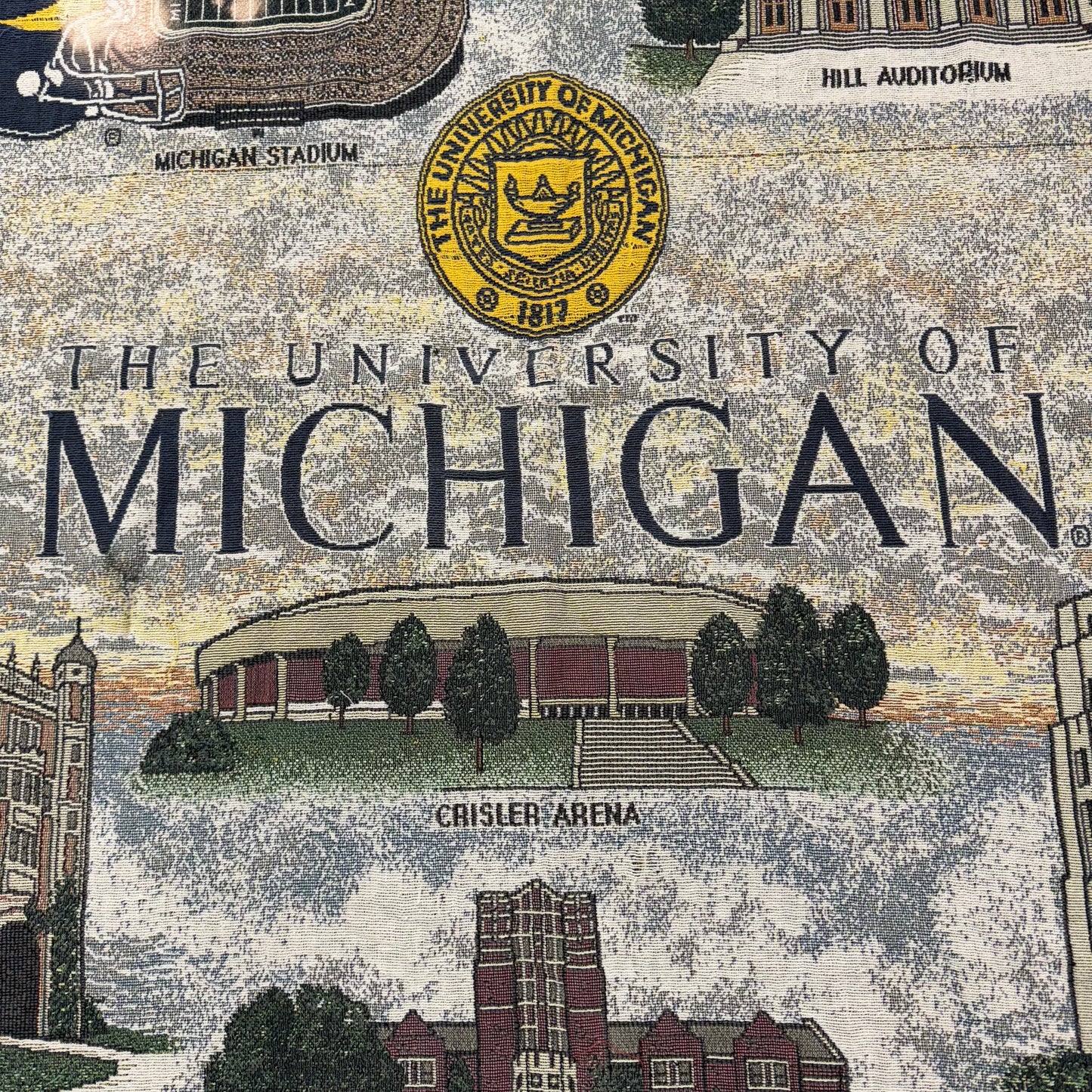 Michigan Landmark Blanket