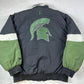 Michigan State Reversible Puffer Jacket