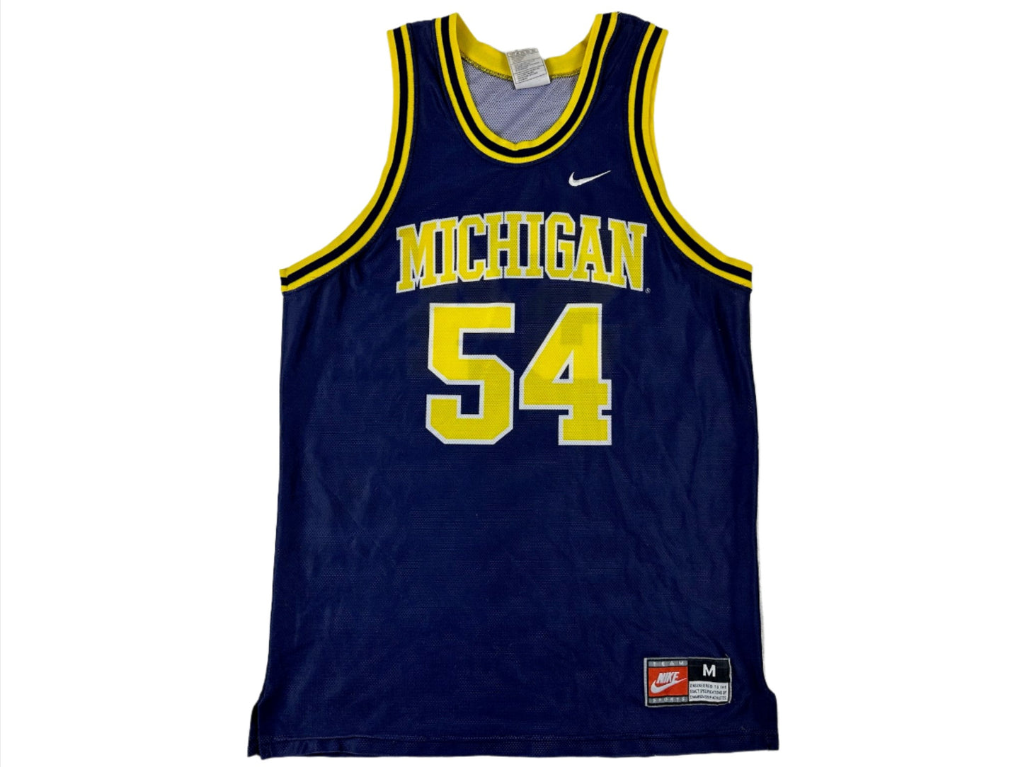 Michigan #54 Basketball Jersey