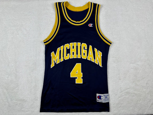 Michigan #4 Basketball Jersey