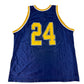 Michigan #24 Basketball Jersey