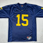 Michigan #15 Embroidered Jersey