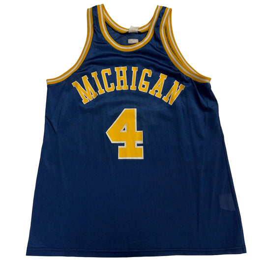 Michigan #4 Basketball Jersey