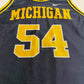 Michigan #54 Basketball Jersey