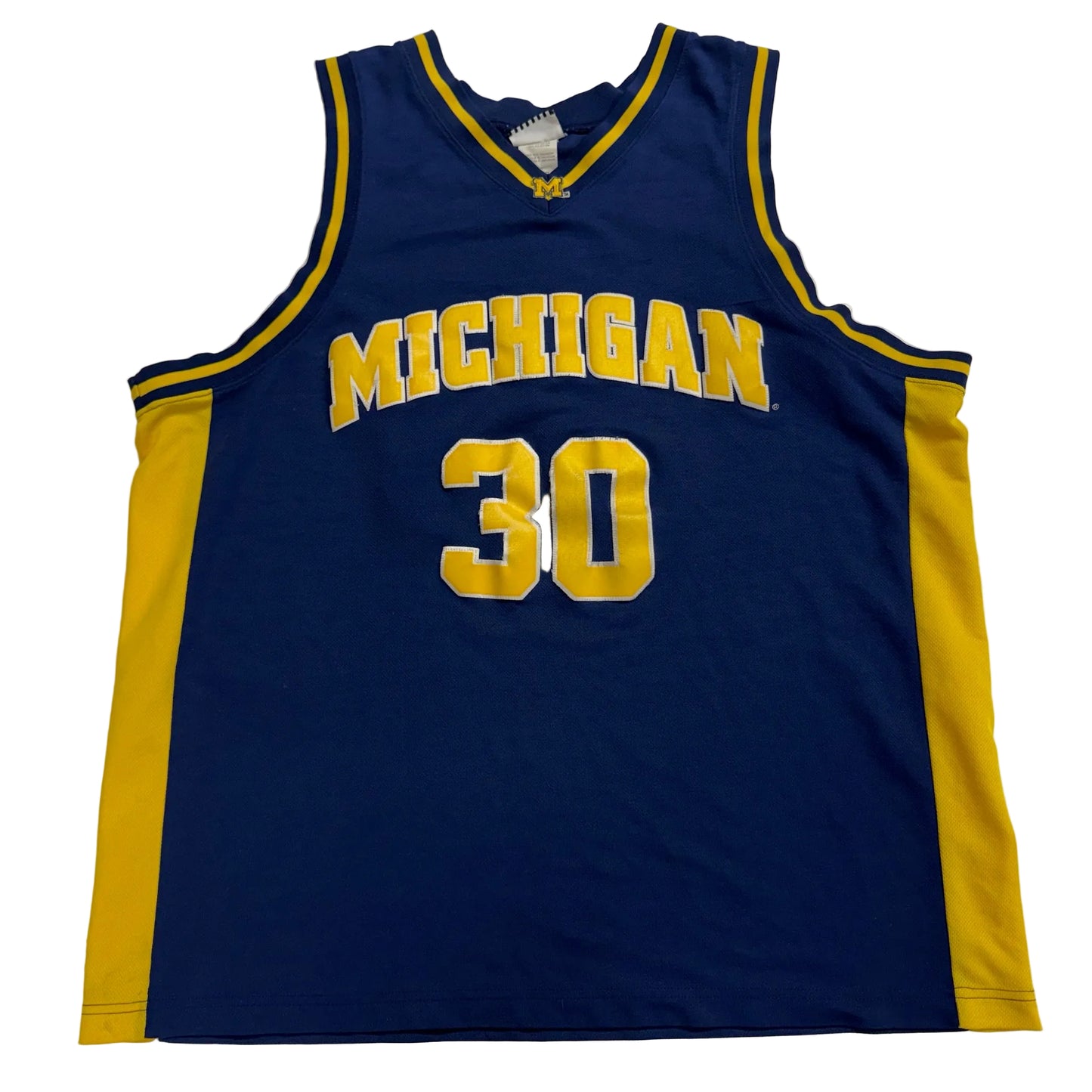 Michigan #30 Basketball Jersey