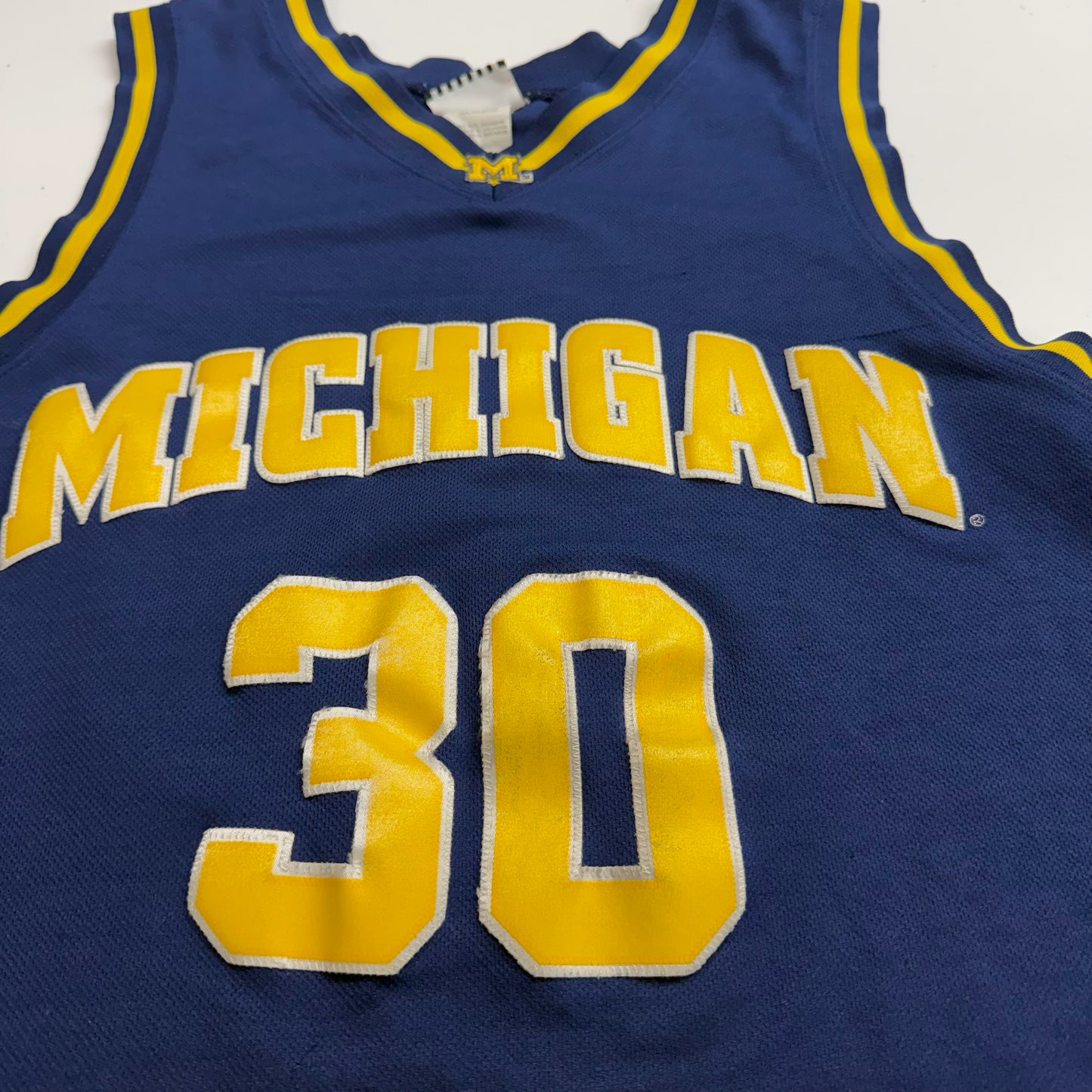 Michigan #30 Basketball Jersey