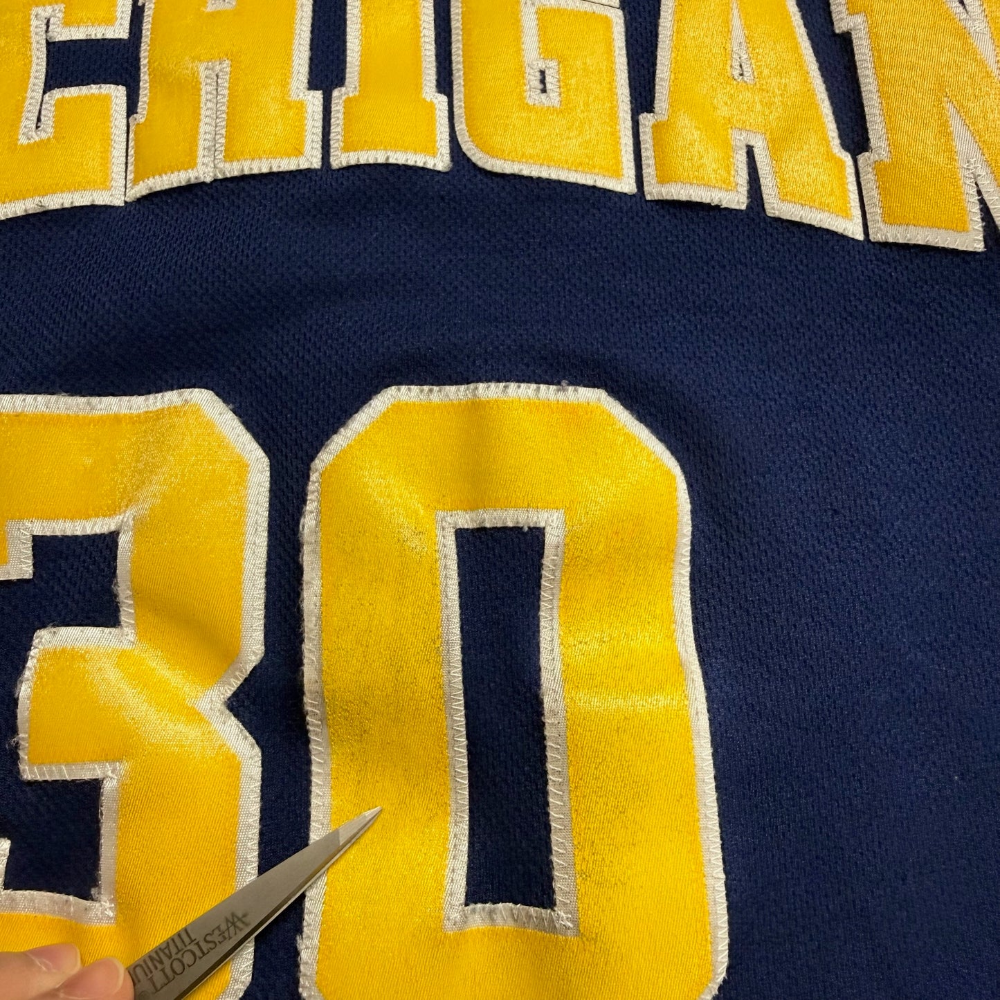 Michigan #30 Basketball Jersey