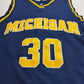 Michigan #30 Basketball Jersey
