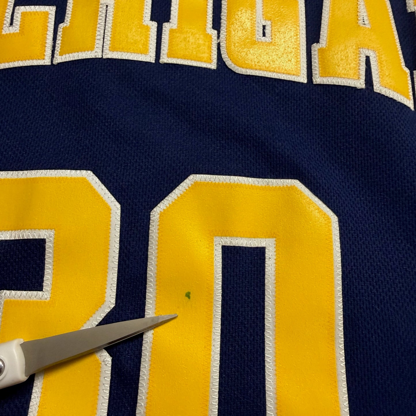 Michigan #30 Basketball Jersey