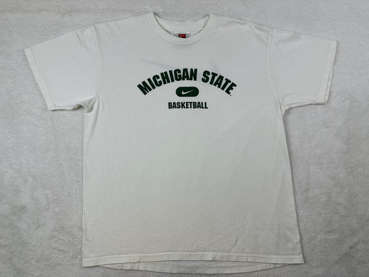 Michigan State Swoosh Basketball T-Shirt