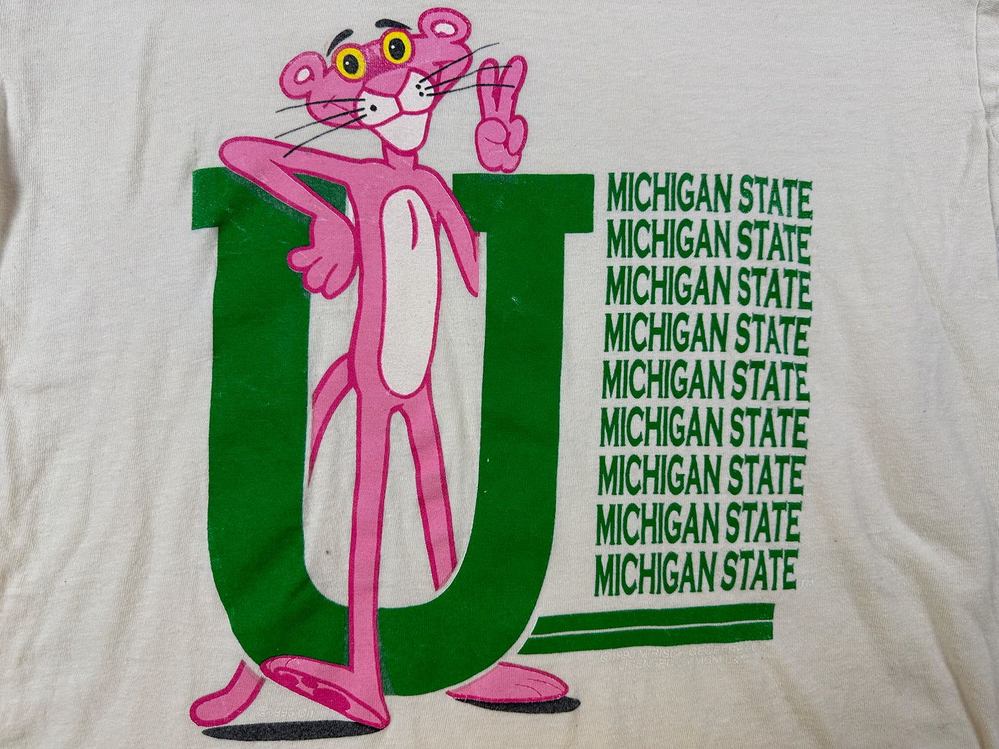 Michigan State Pink Panther Sweatshirt