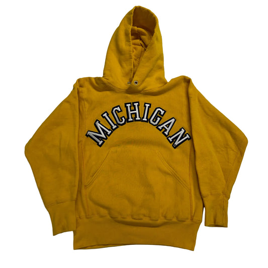 Michigan Embroidered Script Hoodie