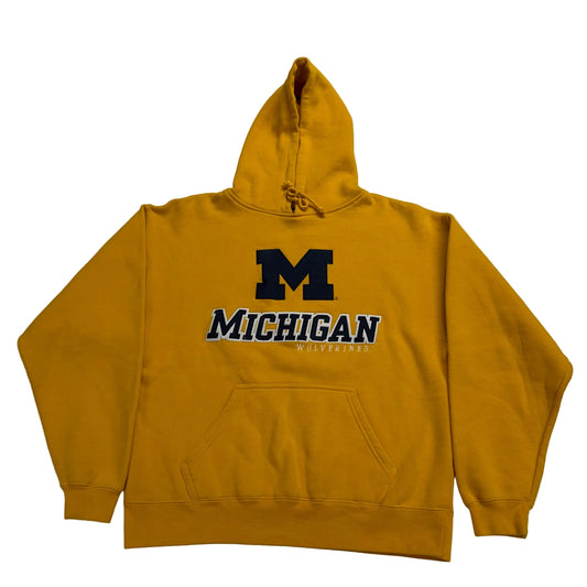 Michigan Script & M Hoodie