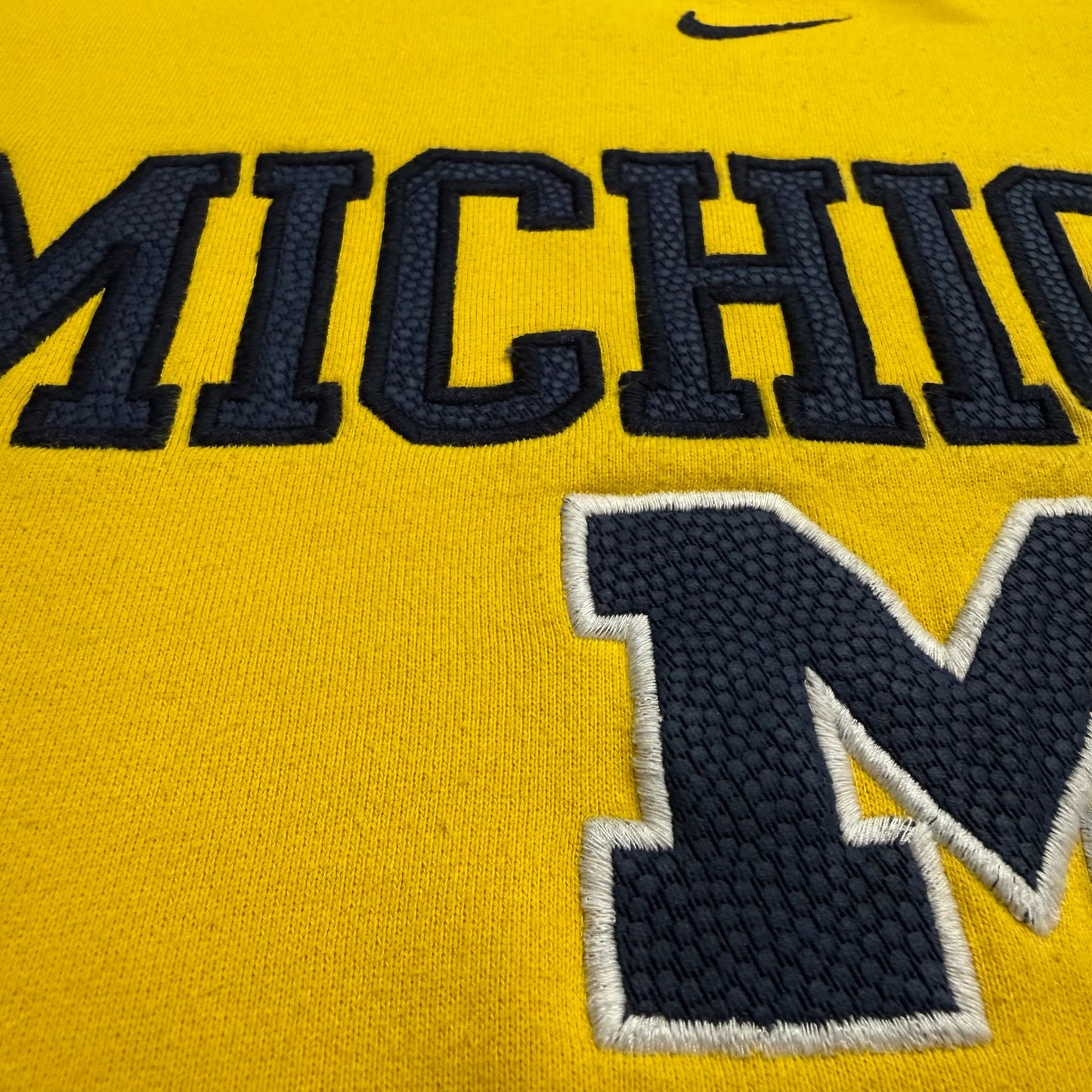Michigan Embroidered Nike Hoodie