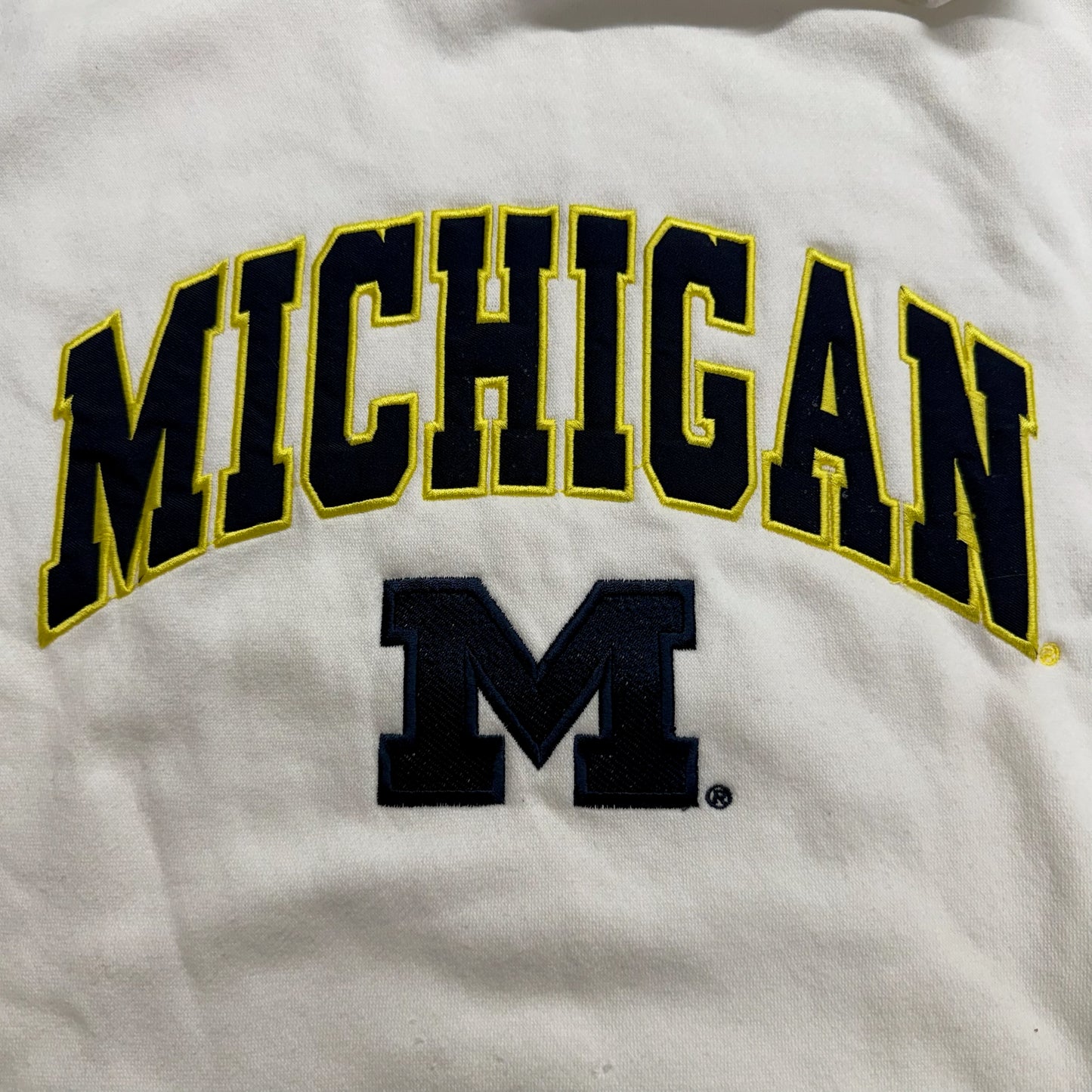 Michigan Modern Embroidered Hoodie