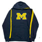 Michigan Modern Youth Embroidered Hoodie