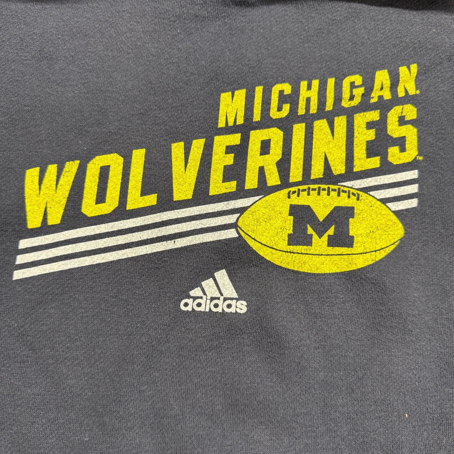 Michigan Youth Modern Football Hoodie