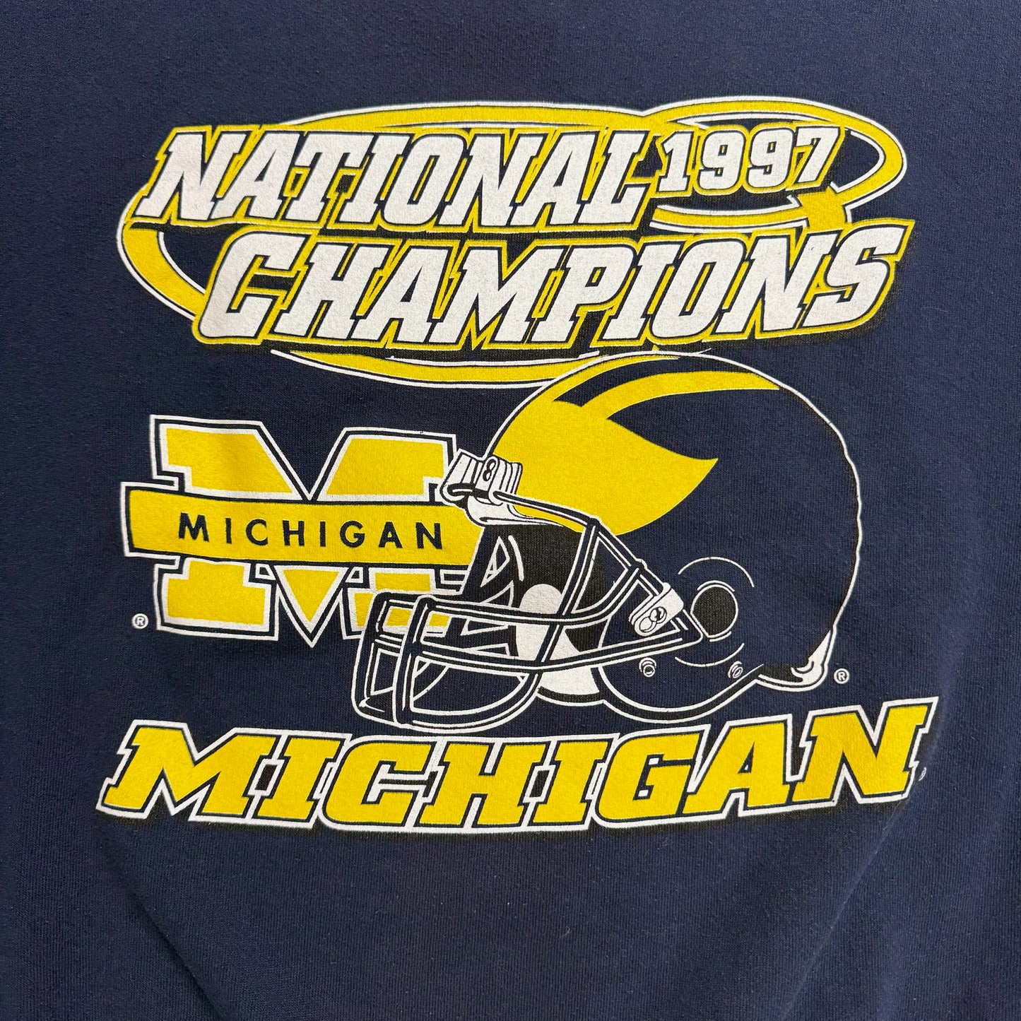 Michigan 1997 National Champions Crewneck