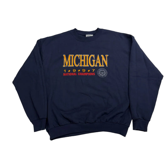 Michigan 1997 National Champions Crewneck